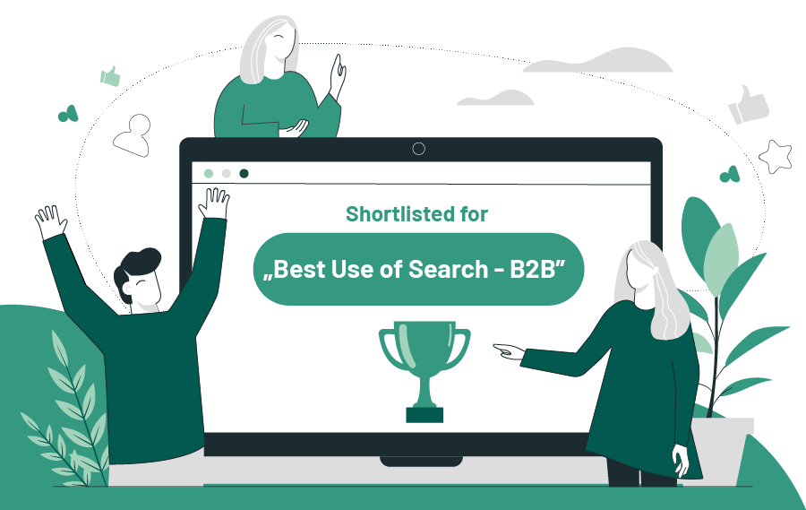 Shortlisted for: Best Use of Search: B2B SEO